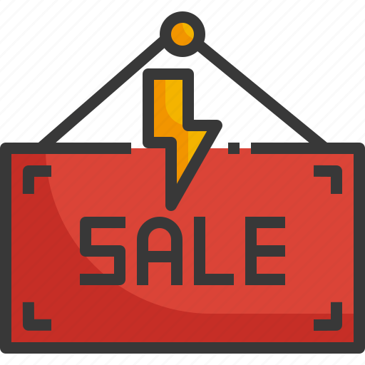 Flash, sale, promotion, marketing, shopping, commerce, shop icon - Download on Iconfinder