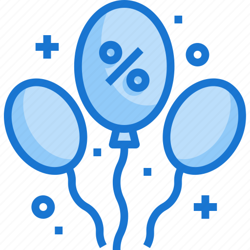 Balloon, sale, maketing, discount, offer, percentage icon - Download on Iconfinder
