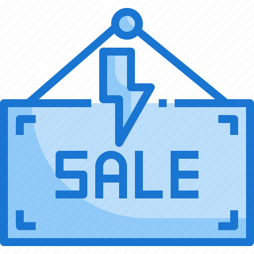 Flash, sale, promotion, marketing, shopping, commerce, shop icon - Download on Iconfinder