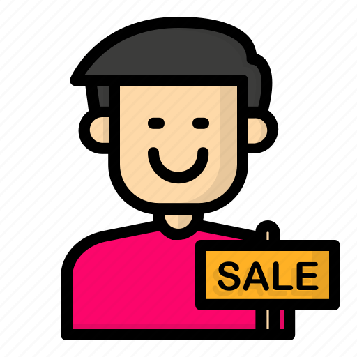 Avatar, cashier, male, store icon - Download on Iconfinder