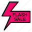 discount, flash, label, sale 