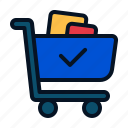shopping, cart, business, market, order, shop, purchase, trolley