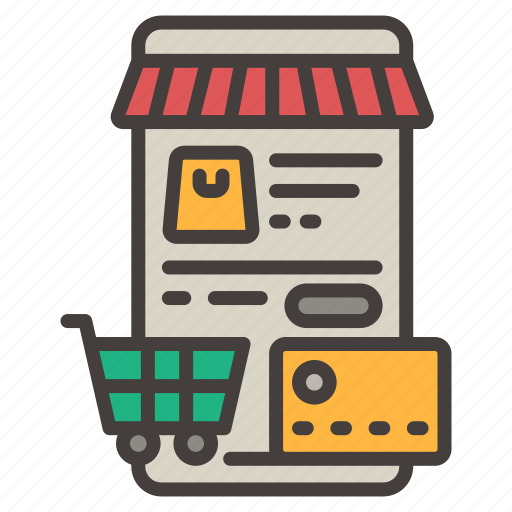 Ecommerce, shopping, online store, online shopping, shop icon - Download on Iconfinder