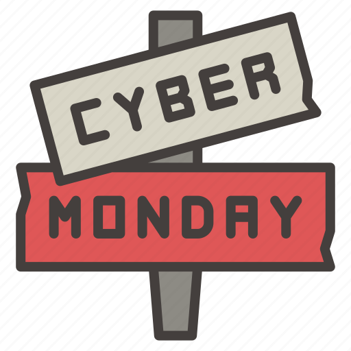 Cyber monday, black friday, shopping, sale, sign icon - Download on Iconfinder