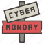 cyber monday, black friday, shopping, sale, sign 
