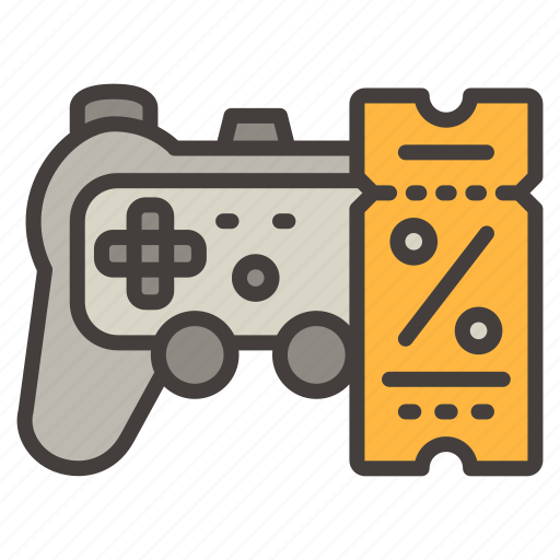 Gamepad, joystick, game, sale, shopping, console, controller icon - Download on Iconfinder