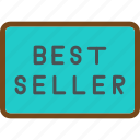 best, seller, like, quality, recommended, icon