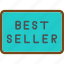best, seller, like, quality, recommended, icon 