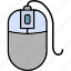 mouse, computer, hardware, part, input, device, icon 