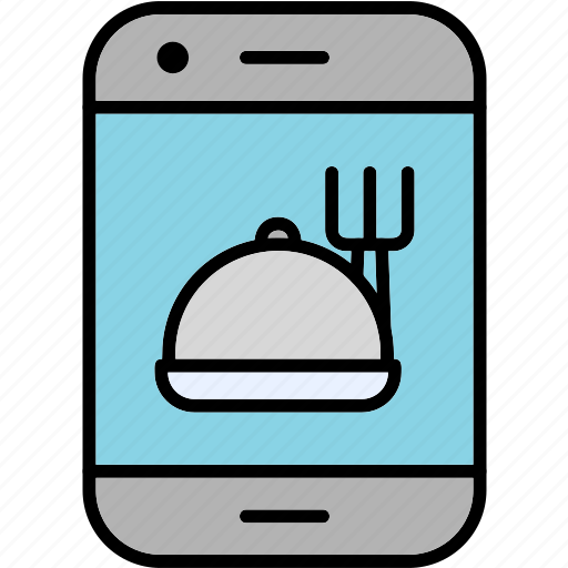 Online, food, order, ecommerce, icon icon - Download on Iconfinder