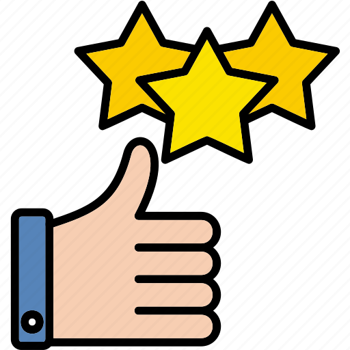 Rating, hand, rate, star, vote, review, finger icon - Download on Iconfinder