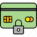 secure, payment, card, credit, locked, security, debit, money, icon