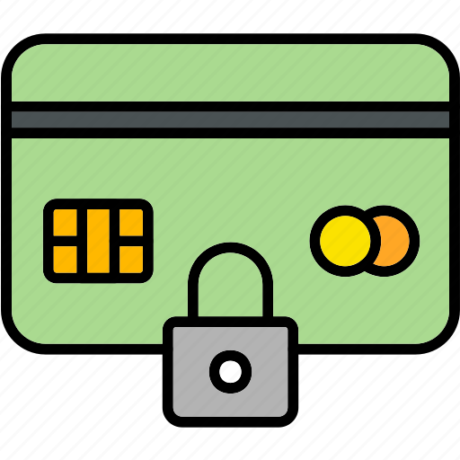 Secure, payment, card, credit, locked, security, debit icon - Download on Iconfinder
