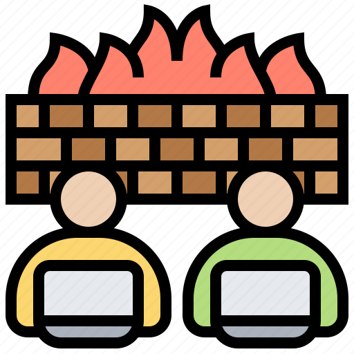 Computer, firewall, protection, safety, security icon - Download on Iconfinder