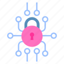 secure, network, cyber, security, digital, lock, encryption