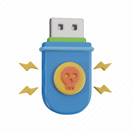 Infected, flashdisk, flash drive, usb, virus, corrupt, computer icon - Download on Iconfinder