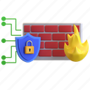 firewall, protection, illustration, security, data, safety, lock, shield