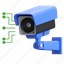 camera, security, illustration, protection, data, shield 