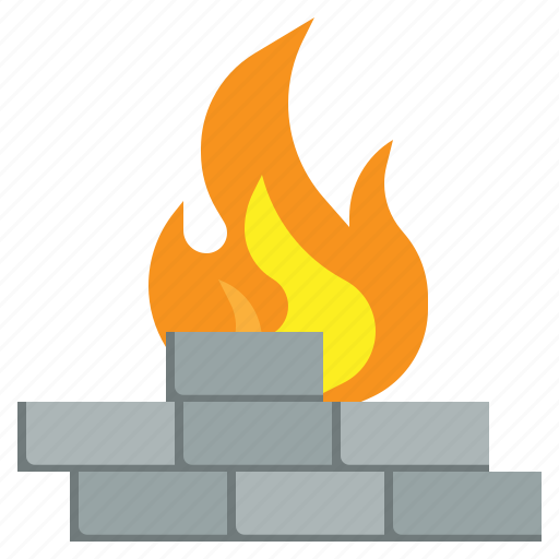Firewall, server, wall, brick, electronics icon - Download on Iconfinder