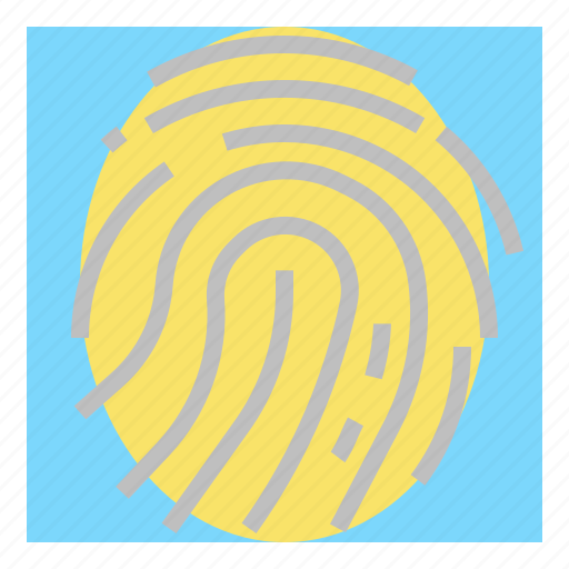 Cyber, digital, fingerprint, password, scan, security icon - Download on Iconfinder