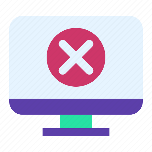 Rejected, incorrect, denied, refuse, error, access, computer icon - Download on Iconfinder