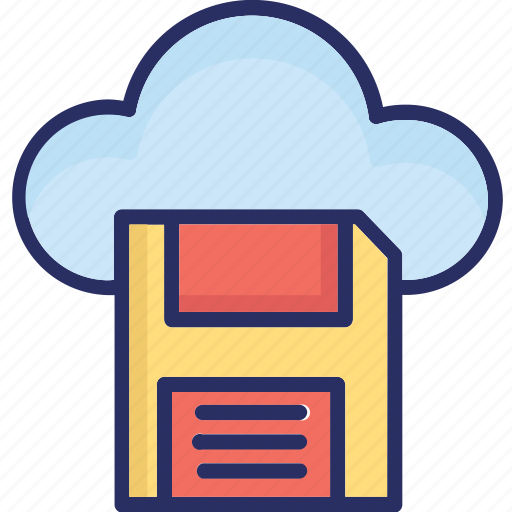 Cloud datastore, cloud drive, cloud storage, digital storage icon - Download on Iconfinder
