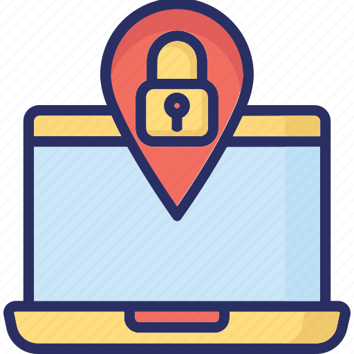 Location safety, gps privacy, location access, location privacy, location protection icon - Download on Iconfinder