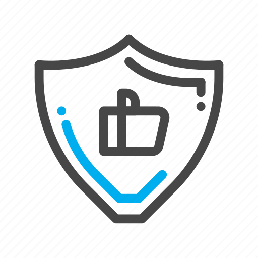 Cyber, like, security, shield icon - Download on Iconfinder