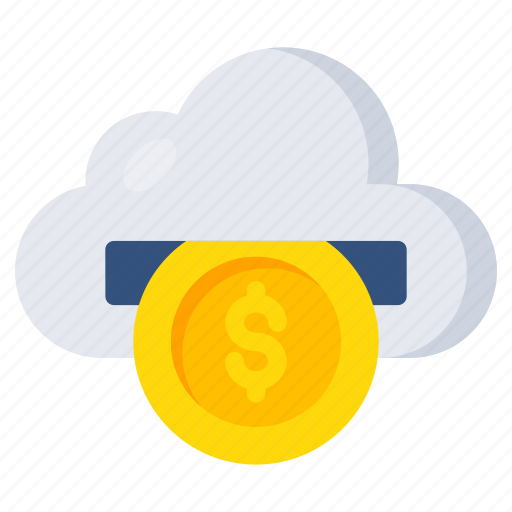 Cloud coin, cloud dollar, cloud economy, cloud cash, cloud money icon - Download on Iconfinder