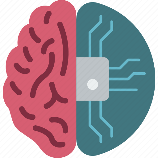 Brain, cortex, cybernetics, implant, partial icon - Download on Iconfinder