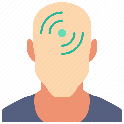 Chip, cybernetics, head, rfid icon - Download on Iconfinder