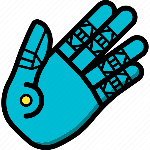 Cybernetic, cybernetics, hand icon - Download on Iconfinder