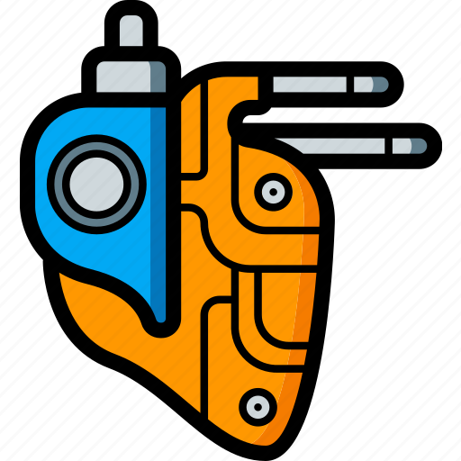 Cybernetic, cybernetics, heart icon - Download on Iconfinder