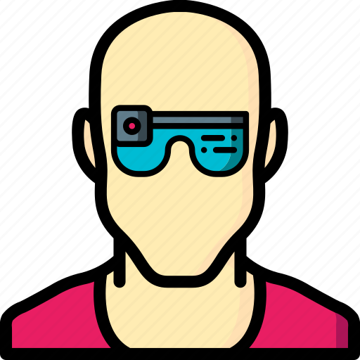 Cybernetic, cybernetics, glasses icon - Download on Iconfinder