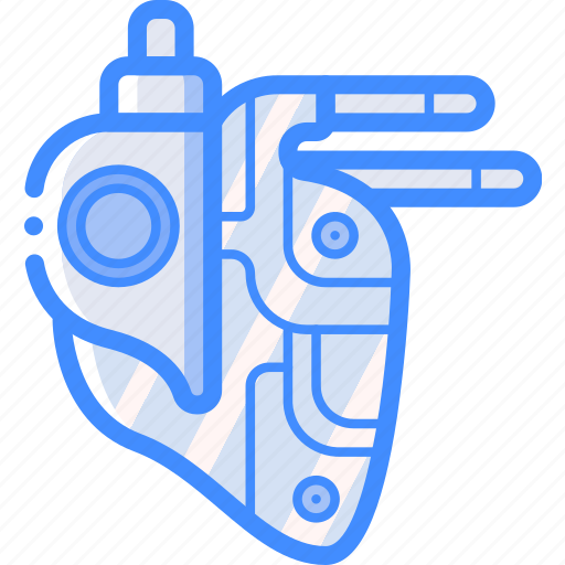 Cybernetic, cybernetics, heart icon - Download on Iconfinder