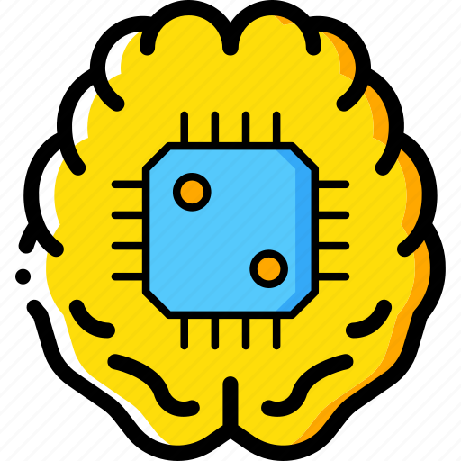 Brain, cortex, cybernetics, implant icon - Download on Iconfinder