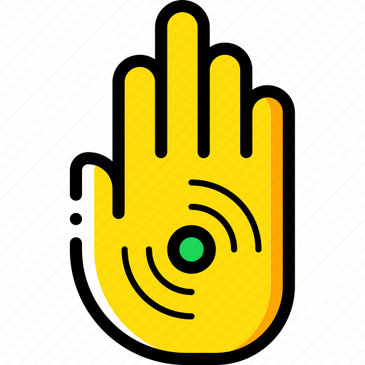 Cybernetics, hand, implant, rfid icon - Download on Iconfinder