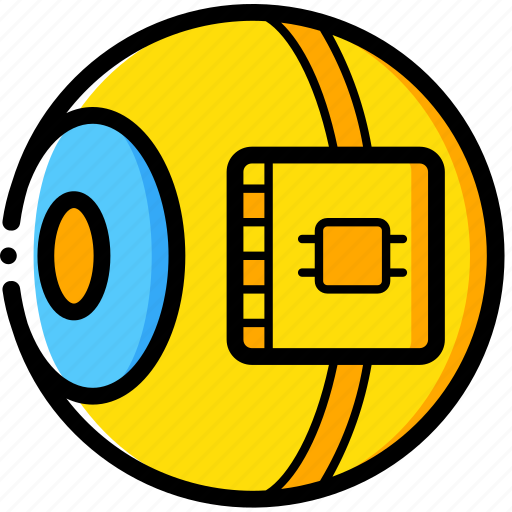 Cybernetics, eye, implant, retina icon - Download on Iconfinder