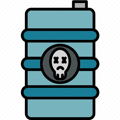 Barrel, caution, chemical, container, contamination, gallon, poison icon - Download on Iconfinder