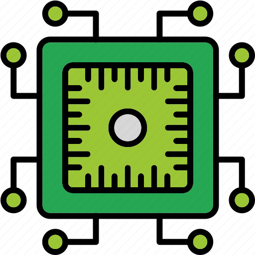 Chip, circuit, microprocessor, motherboard, processor, icon icon - Download on Iconfinder