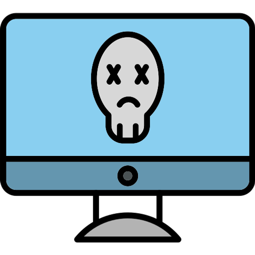 Cyber, effected, alert, computer, error, failure, problem icon - Download on Iconfinder