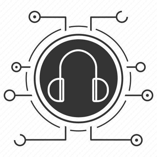 Accessory, earphones, headphones, headset, music, sound, stereo icon - Download on Iconfinder