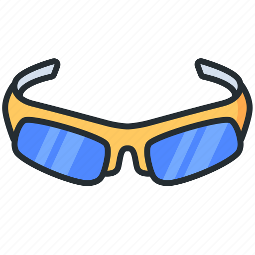 Goggles, glasses, protection, sports icon - Download on Iconfinder