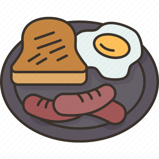 Breakfast, toast, food, dish, morning icon - Download on Iconfinder
