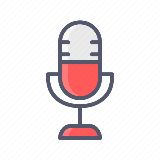 Mic, podecast, speak, tutorial icon - Download on Iconfinder