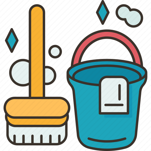 Housework, cleaning, housekeeping, wash, floor icon - Download on Iconfinder