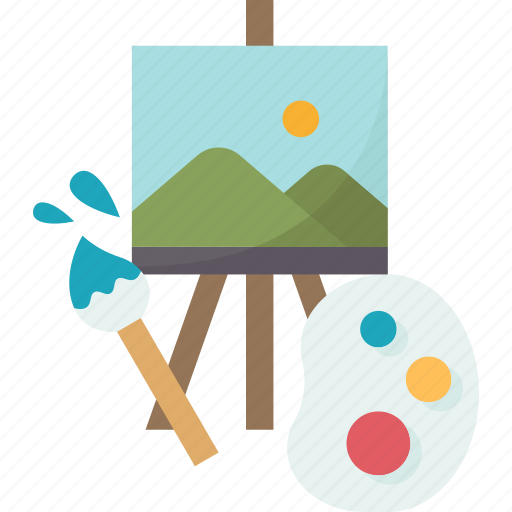 Painting, art, creativity, hobby, leisure icon - Download on Iconfinder