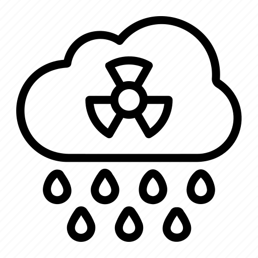 Acid, rain, ecology, and, environment, pollution, radiation icon - Download on Iconfinder