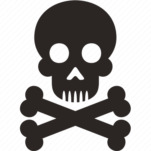 Bone, danger, death, man, skull icon - Download on Iconfinder