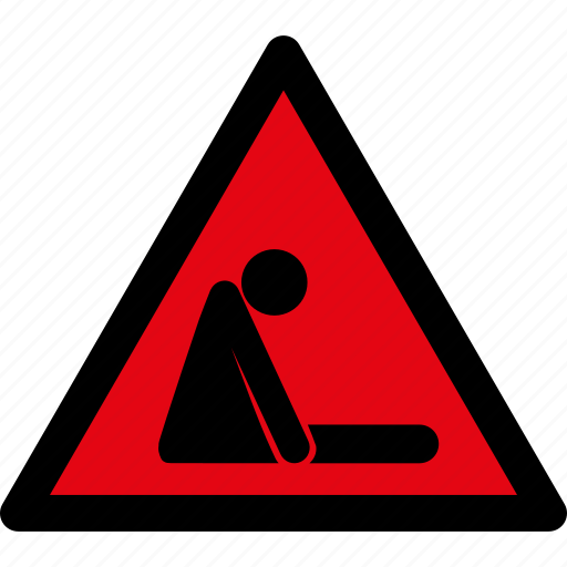 Asphyxia, danger, infarct, tired, attention, caution, hazard icon - Download on Iconfinder